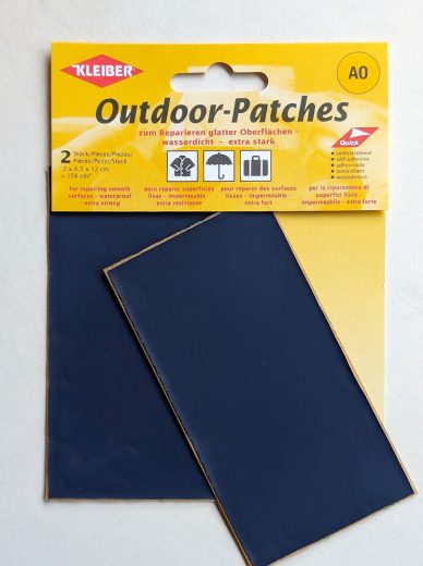 Kleiber Adhesive Outdoor Patches in Navy - William Gee UK