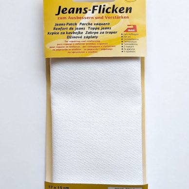 Kleiber Jeans Patches in White 34202 - William Gee UK