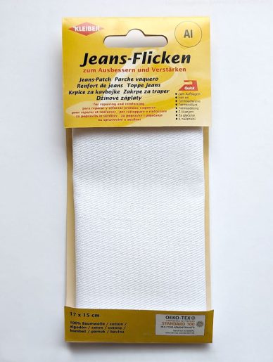 Kleiber Jeans Patches in White 34202 - William Gee UK