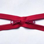 YKK VSM56 No5 Two way Plastic Zips colour 519 red - William Gee UK