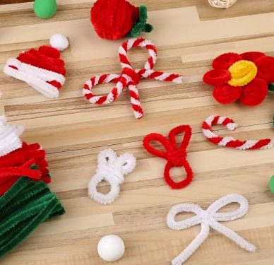 Christmas Pipe Cleaners Craft Set - William Gee UK