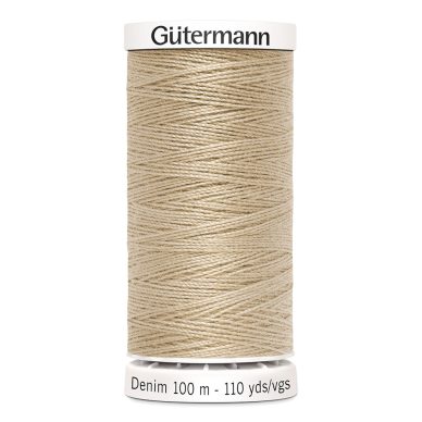 Gutermann Denim Threads Beige 2795 - William Gee UK