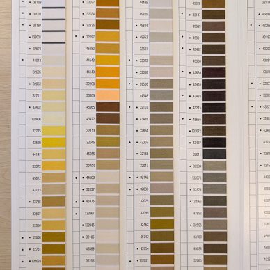 Gutermann Perma Core Shade Card page 1 - William Gee UK