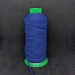 Soft Fuzzy Elastic 2mm round Royal Blue - William Gee UK